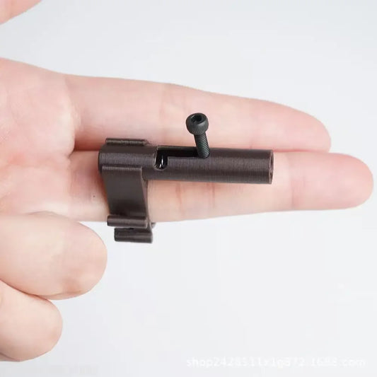Hidden Mini Plastic Bullet Launcher - Safe Paper Ball Launch Toy Gun, Fun Prank Gadgets & Party Favors for Kids Adults