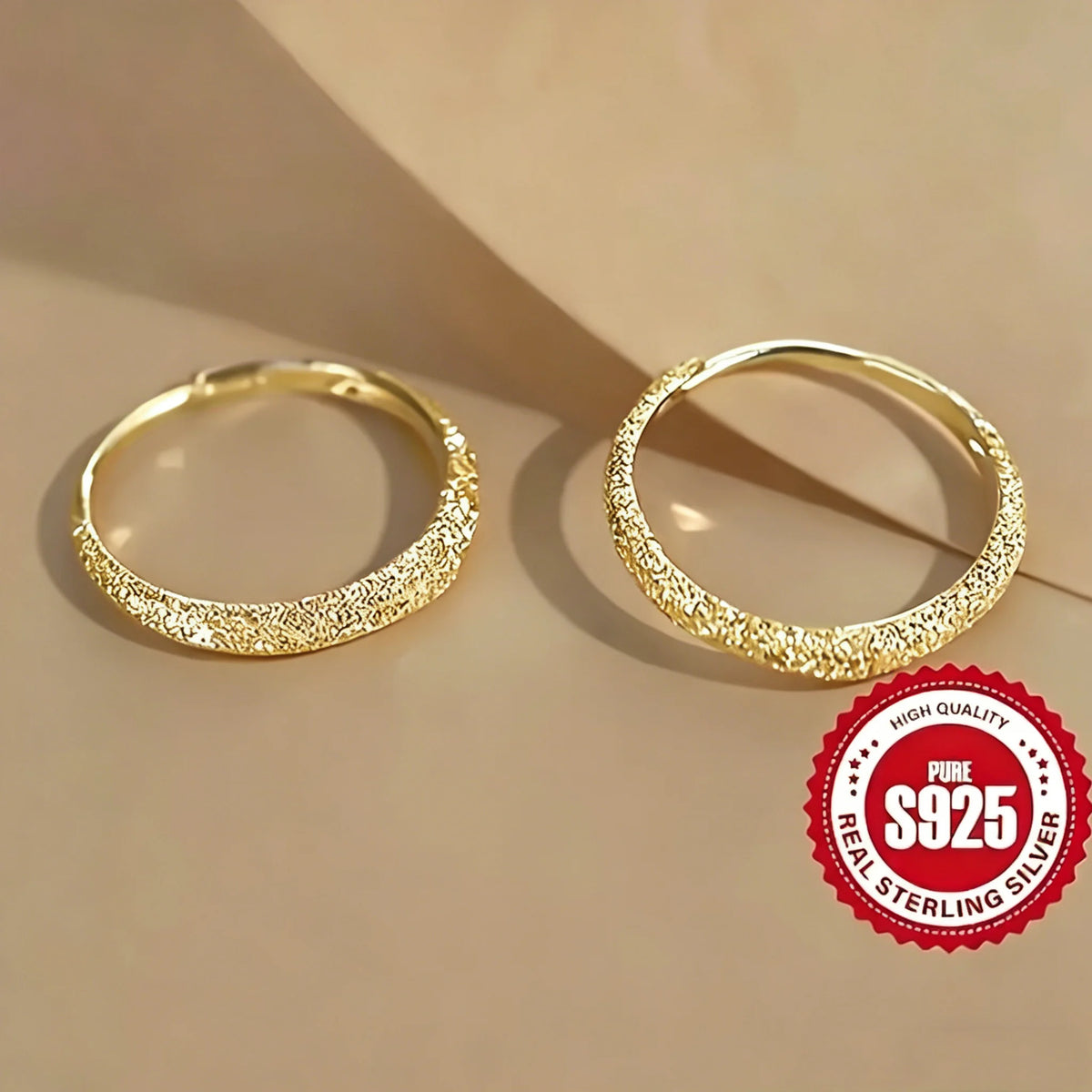 Pure Silvery Earrings For Women Frosted Sparkling Starry Circle Earrings Valentine's Mother's Jewelry Gifts