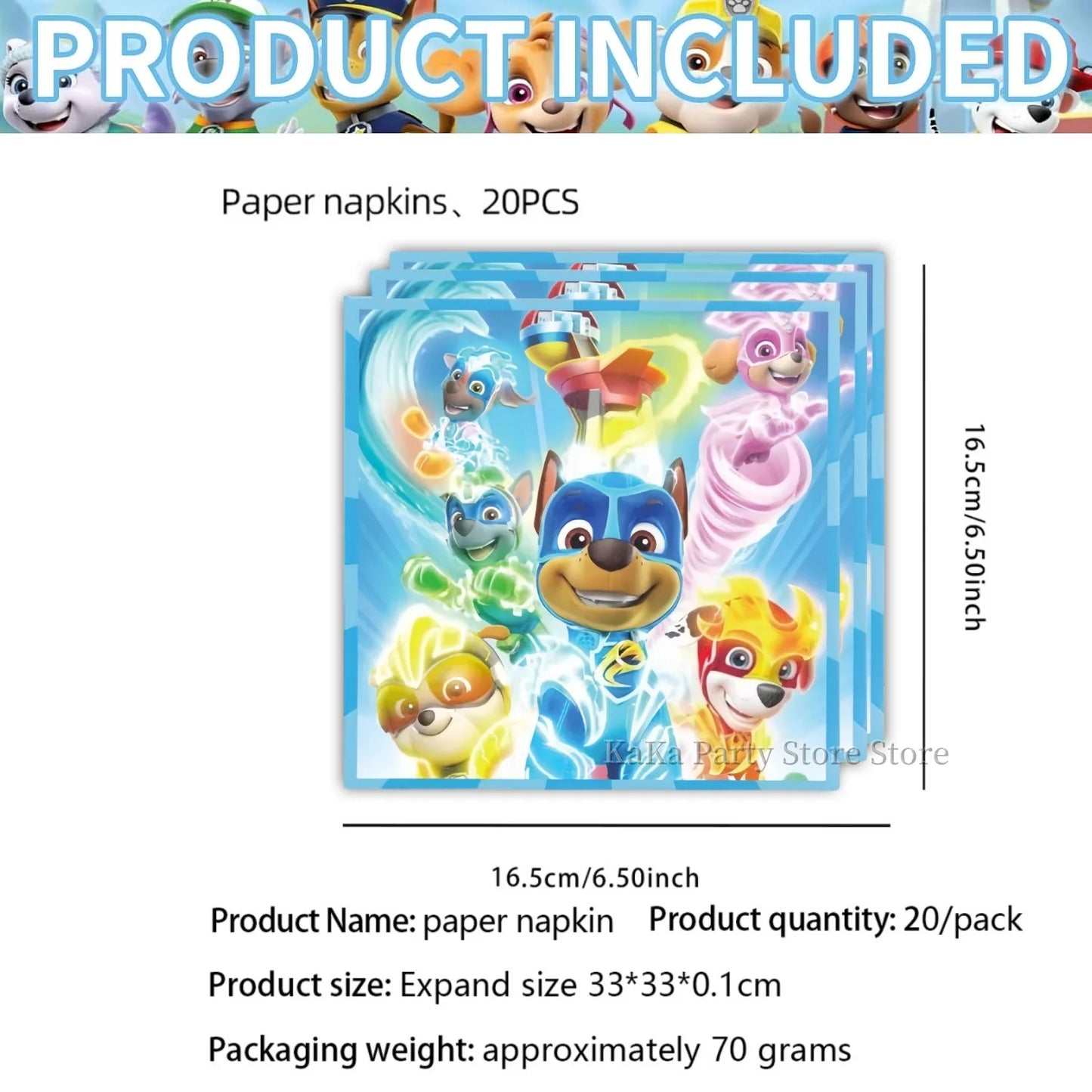 PAW Patrol Birthday Party Decor Tableware Tablecloth Plates Cup Balloons Baby Shower PAW Patrol Party Supplies Kids Favors Gi