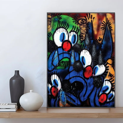 Abstract Art O-Olaolu S-SSlawn Poster HD Art Mural Wallart Waterproof Vintage Print Decor for Home Decoration DIY Durable