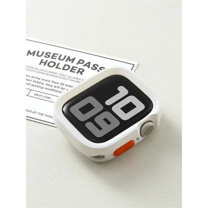 Bumper Soft Silicone Case For Apple Watch 11 10 9 8 7 6 SE 5 Anti-drop Matte Cover For iwatch 49mm 41mm 42mm 46mm 40mm 44mm 4