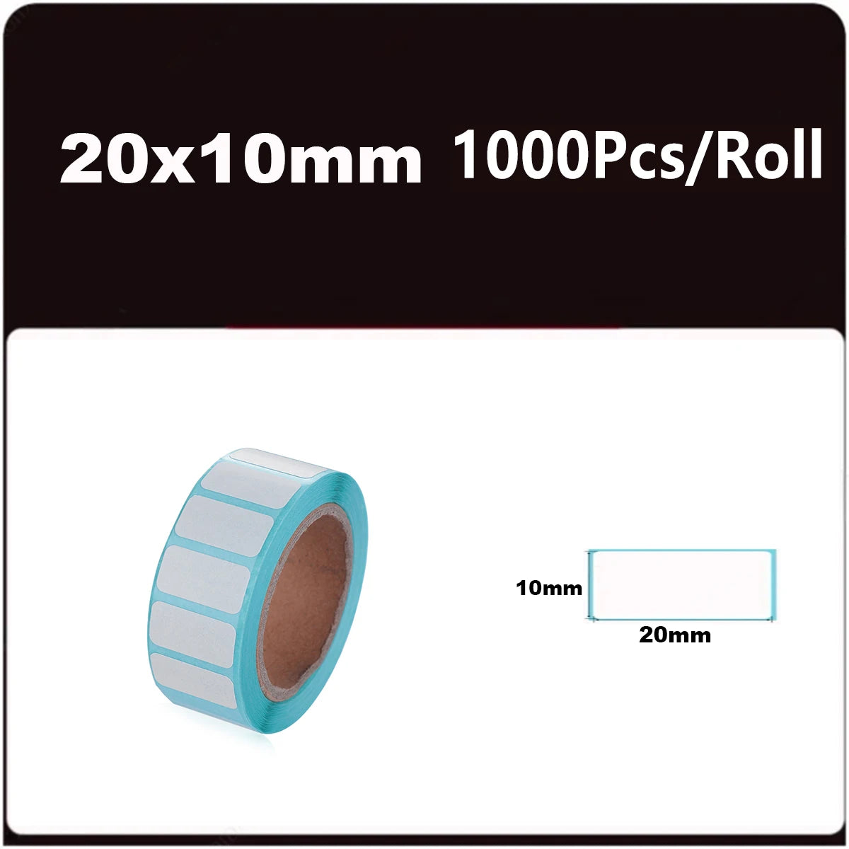 700pcs/Roll 40*20/40*30/50*30mm Print Supplies Thermal Label Sticker Paper Waterproof Supermarket Price Blank Label Direct Pr