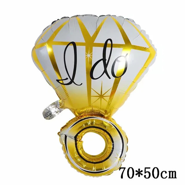 Love Heart Bear Foil Balloons Happy Birthday Valentine’s Day Party Decor Air Helium Globos Wedding Decorations Kids Toys Ball
