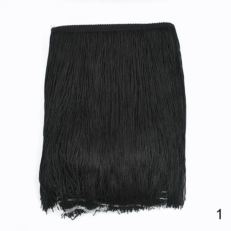 Lace Trim Fringe Tassels 2/5/10M, 30cm Long, For Curtain, Sewing, DIY Accessories - 1 / 30cm-5Yards