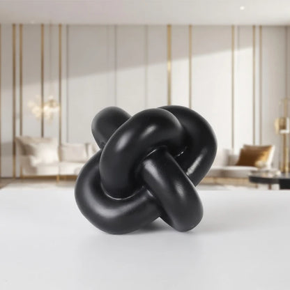 Geometric Ring-Shaped Decorative Piece for Desktop Creative Decor for Living Room or Study to Add an Artistic Ambiance