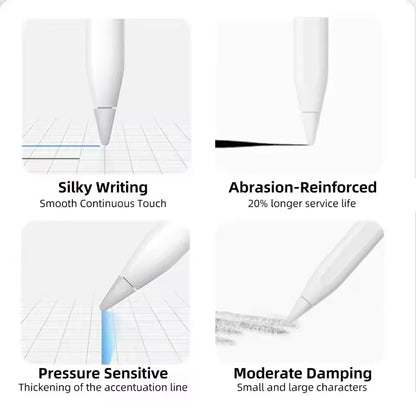 Replacement Pencil Tips for Apple Pencil 1st 2nd Generation iPencil Smooth Spare Nibs for iPad Pro Pencil 1/2 Stylus Fine Nib