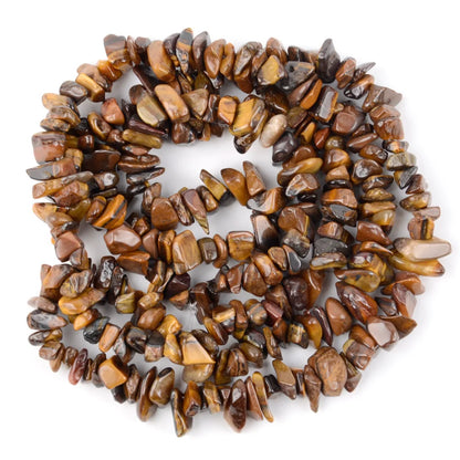 Natural Stone Chips Beads 3-5-8-12mm Irregular Gravel Beads For Jewelry Making Freeform Beads Diy Necklace Bracelet 15'' - Ye