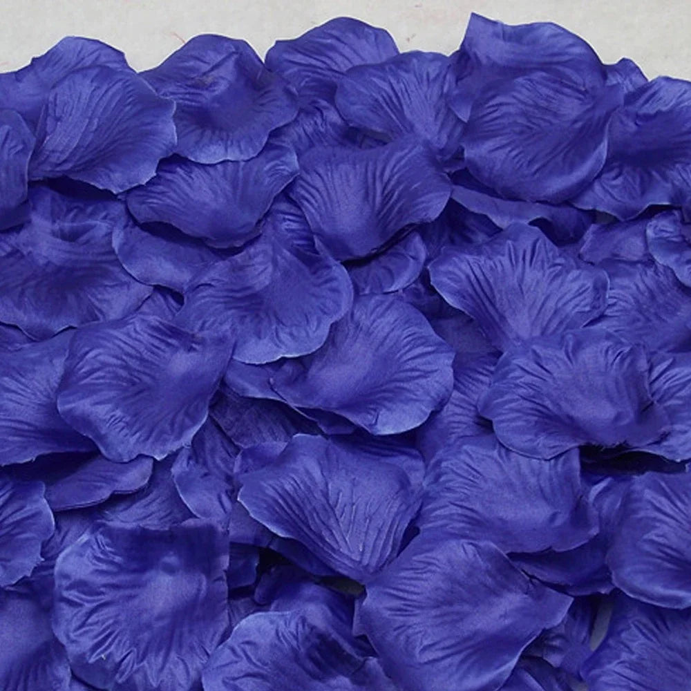 100-10000Pcs Top Colorful Artificial Fake Rose Petals Red White Gold Roses Petal Flowers Romantic Wedding Party Valentine Dec