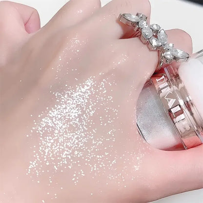 Glitter Fairy Highlight Pat Powder Bride Wedding Highlight Powder Body Glitter Powder To Create Sparkle Makeup,for Gift/Party