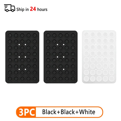 Double Sided Silicone Suction Cup Phone Case Detachable Stand Silicone Rubber Sucker Pad For Selfies And Videos Fixed Pad - 3