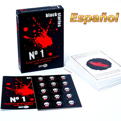 Spanish Card Game Party Friends The Imposter El Tonto del Pueblo Black Stories Unanimous Strategy Board Games Mision Secreta