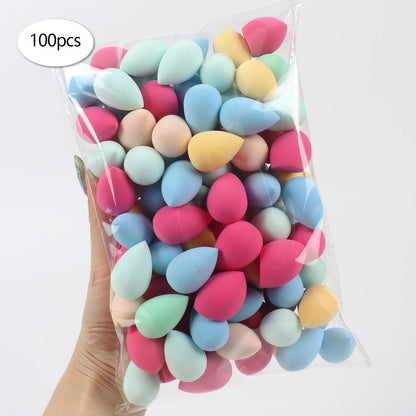 10/20/30/50/100Pcs Mini Makeup Sponge, Expands When Exposed to Water, Suitable for All Skin Types