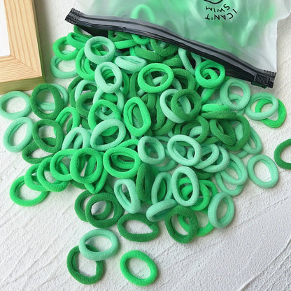 20/50pcs Kids Elastic Hair Bands Girls Sweets Scrunchie Rubber Band for Children Hair Ties Clips Headband Baby Hair Accessori