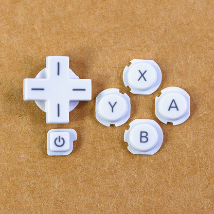 1Set Full Buttons For Nintend 3DS ABXY Button Cross D Pad Button Power On Off Buttons Kit For 3DS Game Console Replacement - 