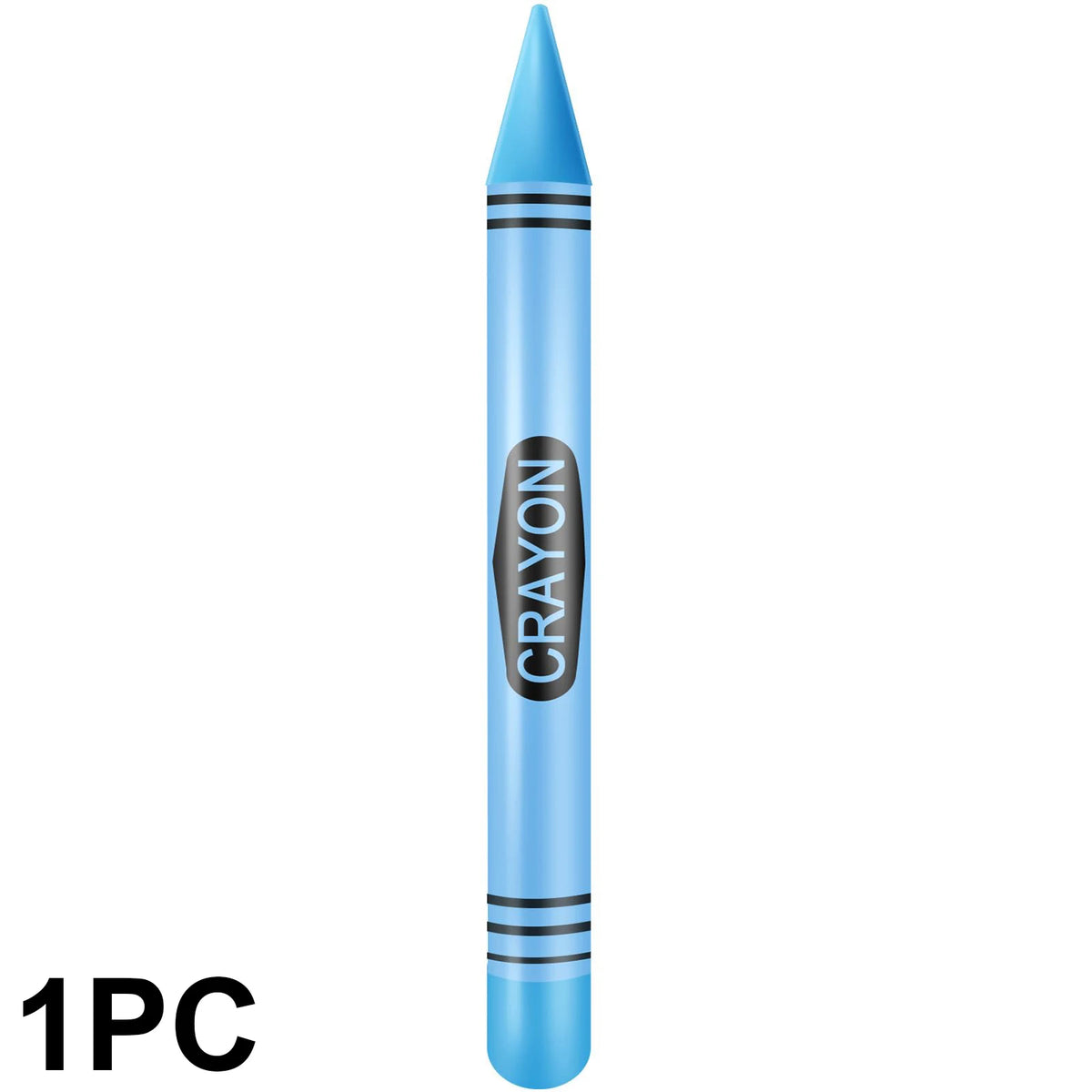 Jumbo Inflatable Crayon Balloon Neon Back to School Party Decoration First Day Of School Classroom Supplies - 1PC-B