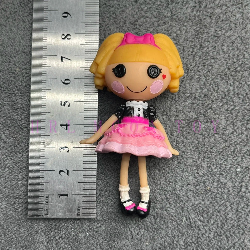 Original 8-10cm Can Choose Lalaloopsy Little Sister and Pet Dolls PVC Holiday Gift Collection Pvc Toys - A5-1PC