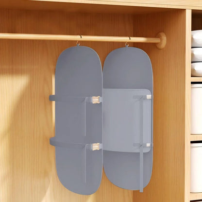 Fabric Panel Board Compressing Clothing Dust Cover Space Saver Organizer Wardrobe Hanging Bag Coat Down Jackets Pants Shirts