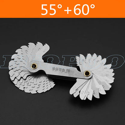 Radius Template R Gauge R1-6.5 7-14.5 15-25 26-80 Radius Gage Plate Fillet Gaug External Internal Concave Convex Measuring To