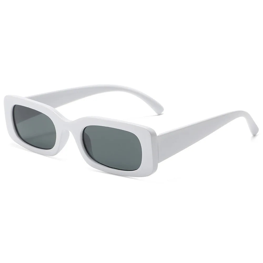 Sexy Small Oval Women's Sunglasses 2025 New Fashion Leopard Brown Hot Sun Glasses Female Retro Colorful Shade Eyeglass - whit
