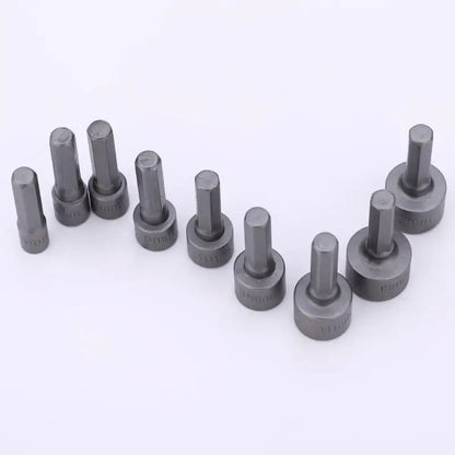 9pcs/set 5mm-13mm Hex Sockets Sleeve Nozzles Nut Driver Set Screwdriver Set Schroevendraaier Set Bits Sets Tools Socket Wrenc