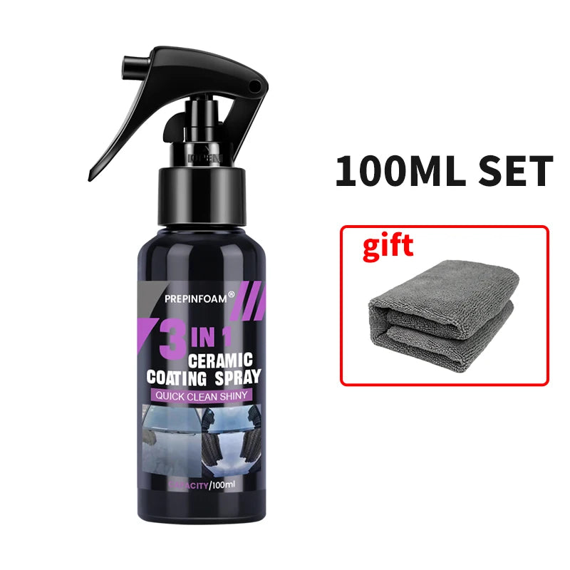 Ultimate Ceramic Coating Spray Coatin Nano Crystal Hydrophobic Layer Polishing Paint Coating Agent Polish Nanos Coatings - 10