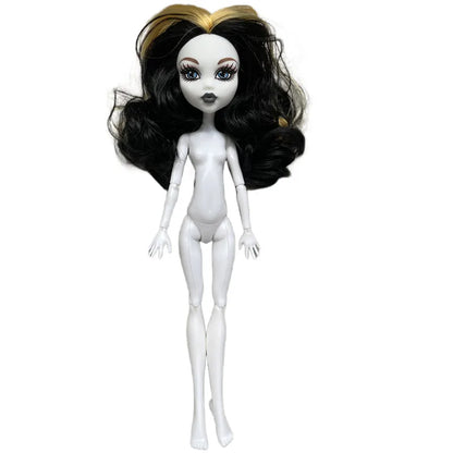 Multi-Joints Movable Doll Body Toy 23cm Doll Toy To Fit Many Heads White Green Brown Purple Monstering High Doll Body Cat hea