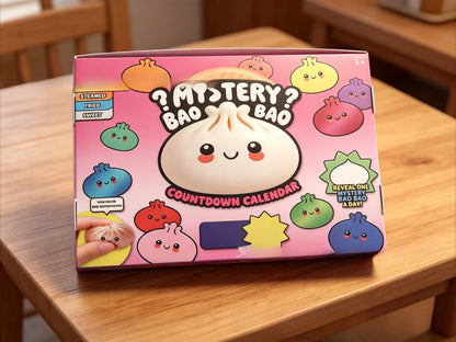 Christmas Easter Advent Calendar 24 Pcs Unique Cute Squishy Fidget Toy Slow Rebound Anxiety Relief Mystery Surprise Gift Box