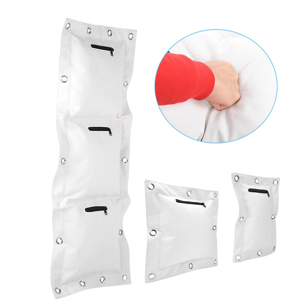 Boxing Bag with Zipper Reliable Sand Bag Wear Resistant Wing Chun Wall Target Sanda Sand Bag Empty Sand Bag for Sanda Trainin
