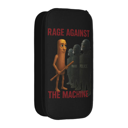 Triple T 67 Meme Tung Tung Tung Sahur Speed Face Pencil Case Pencilcases Pen Box Big Capacity Bag Zipper Stationery