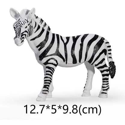 NEW Wild Animal Zoo Tiger Kangaroo Elephant Snake Bear Deer Koala Squirrel Model Figurine Collecta Toy Figures Gift for Child