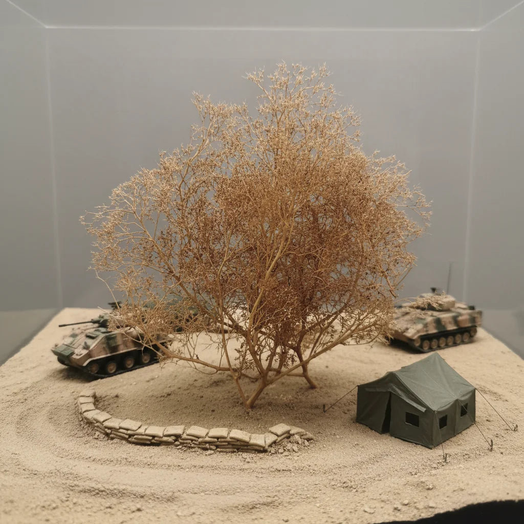 Diorama Sea Foam Trees&Bushes Miniature Vegetation Plants for Ho Diy Model Making/War Scenery/Transformation Kits/Landscape 1