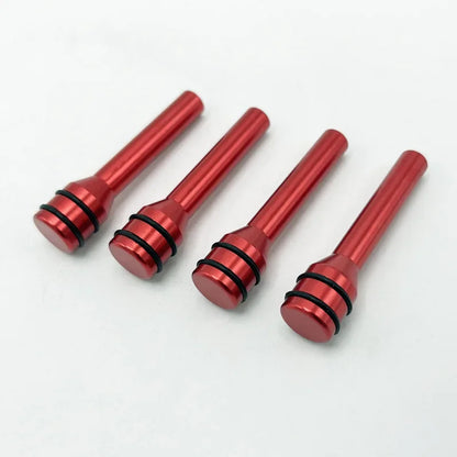 4Pcs/2Pcs 49mm Universal Car Truck Interior Door Lock Knob Pull Pins Aluminum Alloy Auto Car Security Door Lock Pins Knob - 4