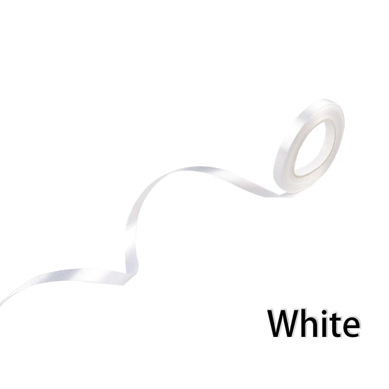 10metre/Roll Balloon Ribbon Birthday Party Decoration Supplies Wedding Accessories DIY 5mm Balloon Rope Satin Colourful Ribbo