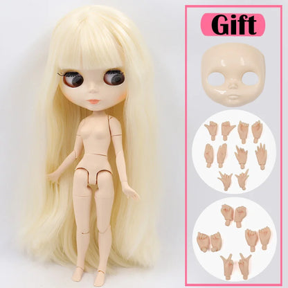 ICY DBS Blyth Doll White Skin Joint Body 1/6 BJD Special Price OB24 Toy Gift - doll hand ab face A
