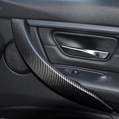 1-5m Nano Carbon Fiber Car Tape Sticker Door Mirror Paste Protector Strip DIY Protection Protective Film Waterproof Adhesive