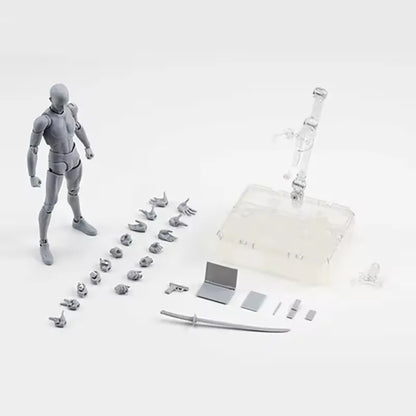 Artists Manikin Action Figure Drawing Model for Sketching Painting Drawing Human Mannequin Body Kun Doll Male Action Figure -