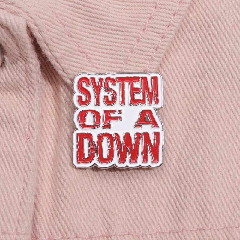 Rock Lapel Pins Enamel Pin for Backpacks Briefcase Badges Brooch for Clothes Accessories Fashion Gift