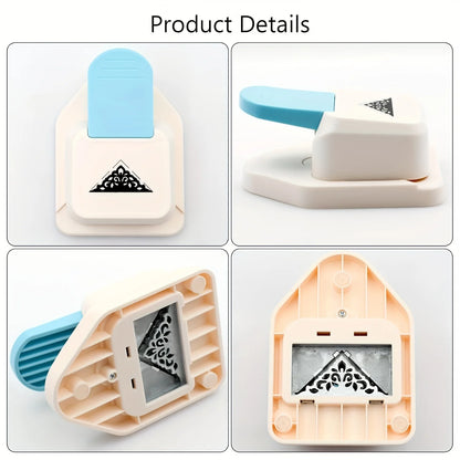 Craft corner punch & triangular flower pattern corner punch, scrapbooking supplies, flower shape punch