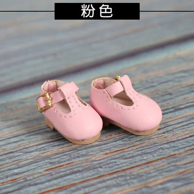 ICY DBS Blyth doll middie doll blyth doll shoes for DODO doll OB11 body shoes - pink / 3cm for joint doll