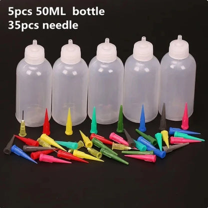 Pottery Supplies Plastic Pointed Mouth Squeeze Mud Bottle DIY Ceramic Craft Cup/vase/tea Set Creative Painting Coloring Tools