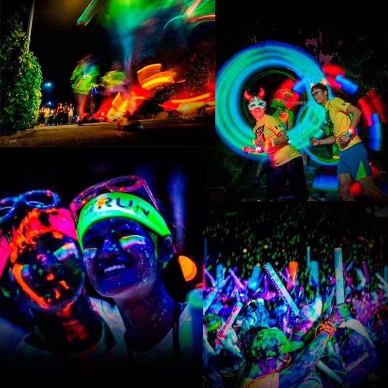 20/30g Fluorescent Pigment Long-Lasting Luminous Paints Auto Glow Glow In Dark Acrylic Paints For Artwork Party Supplies