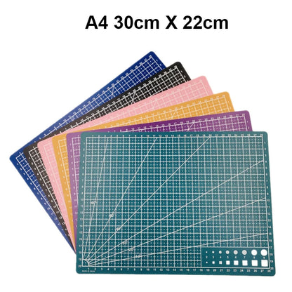 A3 A4 A5 Craft Cutting Pad PVC Cutting Mat Anti Cutting Table Board For Leather Sewing Patchwork Engraving DIY Workbench Tool