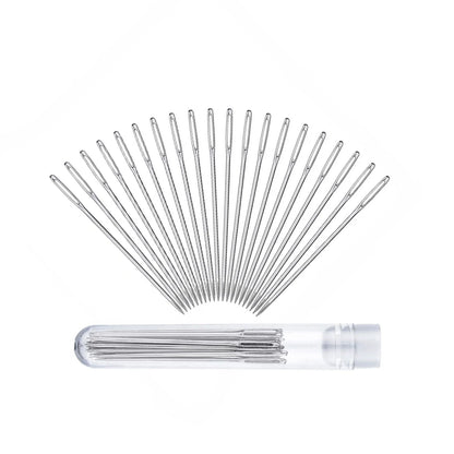 9 PCS Large Eye Blunt Sewing Needles Cross Stitch Knitting Needle Handmade Leather Embroidery Thread Needle Sewing Accessorie
