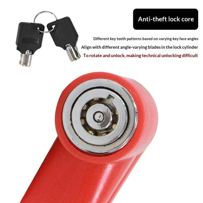 Anti-theft Disc Brake Lock or Bike Motorcycle Scooter Anti-Theft Security Lock Waterproof Portable Cycling Safety Lock with K