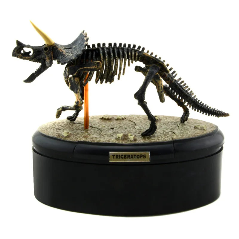 Dinosaur Skeleton Fossil ABS Assembly Dinosaurs Toys Model Building Kits Collection Jurassi Park T-rex Skull Decoration Craft