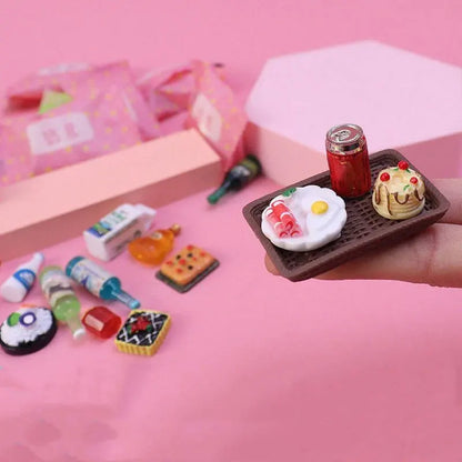 Adorable Miniature Food Beverage Items Candy Bag Mock Ups Party Favors Surprise Gifts Christmas Piñata Stuffer Animal Props