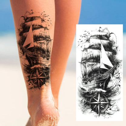 1 Sheet Bless Belief Faith Engraved Temporary Tattoos Family Love Tatoos Waterproof Realistic Fake Tattoo Stickers Long Lasti