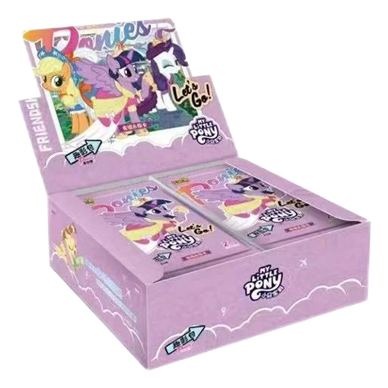 KAYOU Genuine My Little Pony Card Cute Funny Party Friendship Eternal Cards SGR Princess Anime Game Collectible Cards Toys Gi