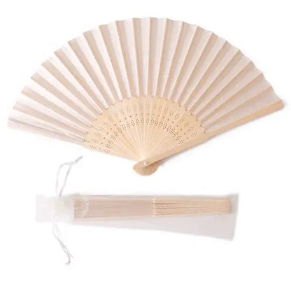 20pcs Personalized Engraved Silk Hand Fan Wedding Fold Fan Vintage Fans Customized Wedding Favor