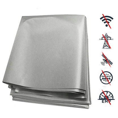New RFID Shielding Faraday Fabric 4G 5G WIFI EMF EMI High Frequency Electromagnetic Shielding Cloth DIY Wireless Shield Fabri